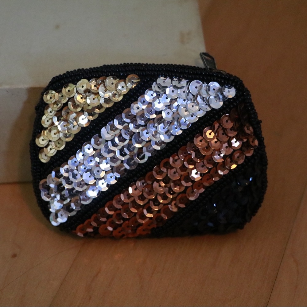 Vintage Sequin Coin Purse